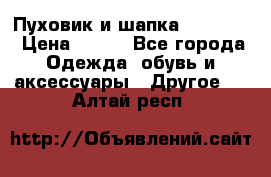 Пуховик и шапка  Adidas  › Цена ­ 100 - Все города Одежда, обувь и аксессуары » Другое   . Алтай респ.